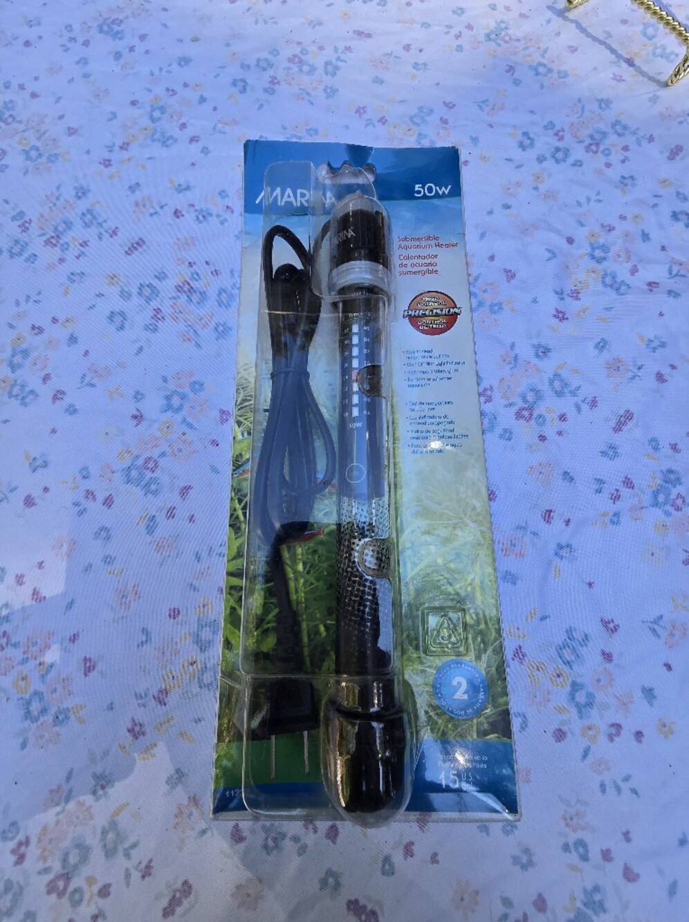Aquarium Submersible Heater - Black